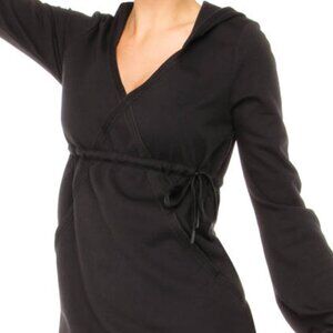 NEW SPANX Cinch It Hoodie Jacket Exercise YOGA 1219 Black Slimming R.$148